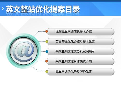 关于整站优化的信息