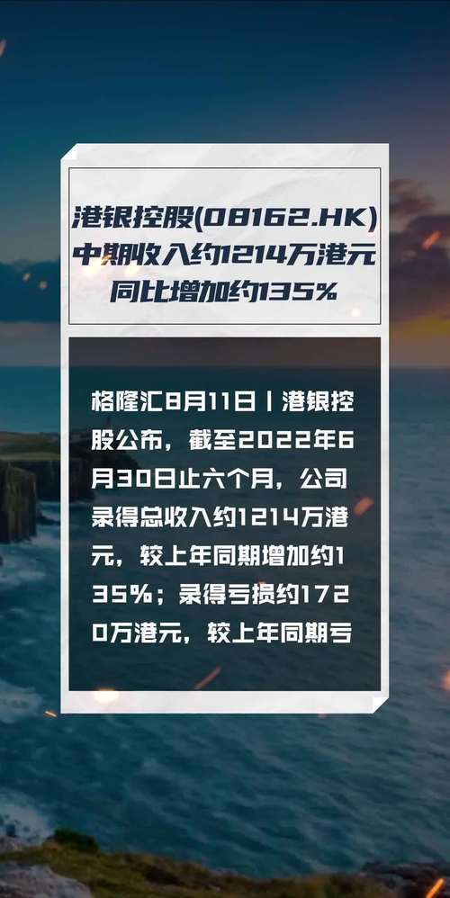 龙皇集团(08493.HK)前三季收益约7950万港元 同比大幅增加约40%