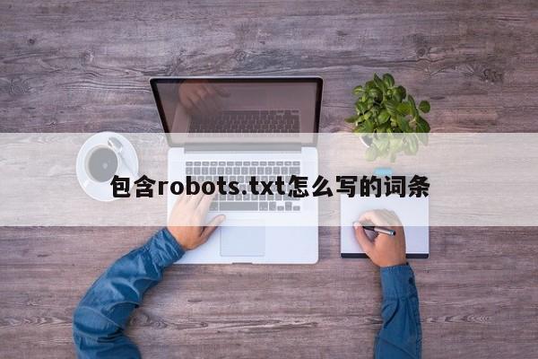 包含robots.txt怎么写的词条